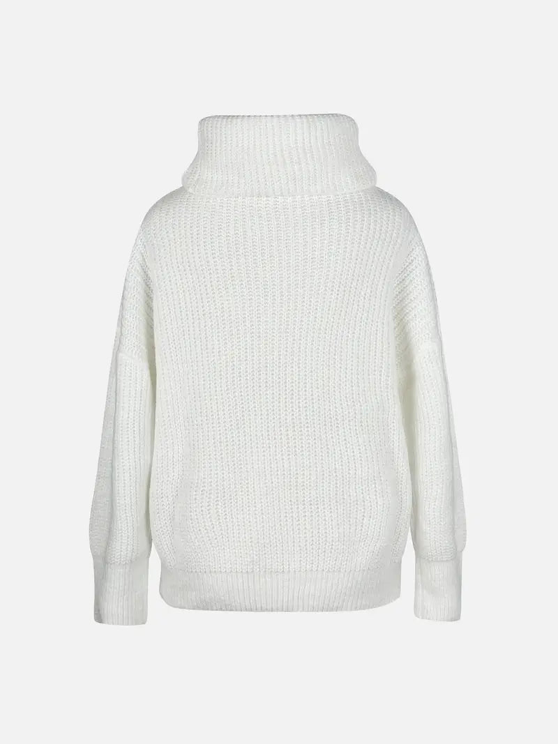 Oversized Gebreide Coltrui Voor Dames