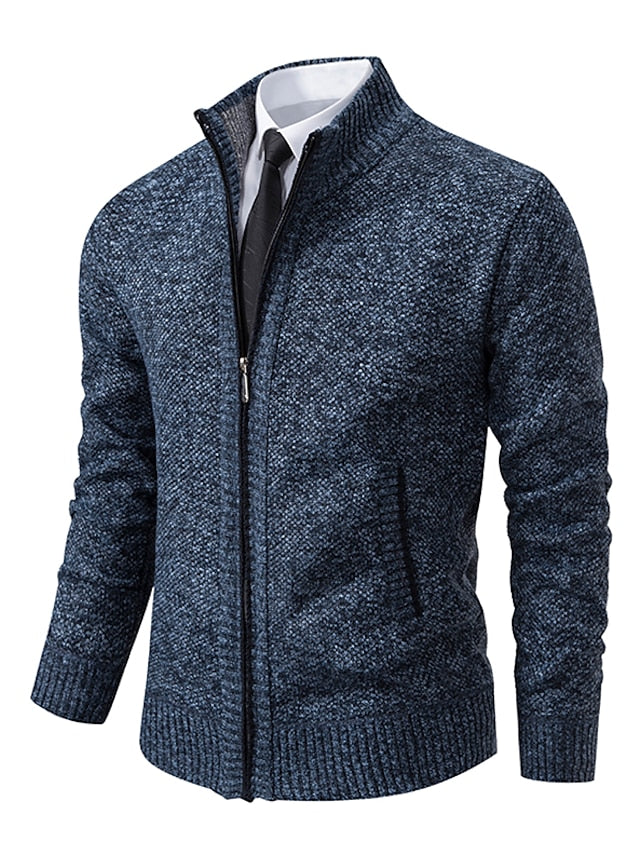 Herenvest met rits | Warm en comfortabel, normale pasvorm