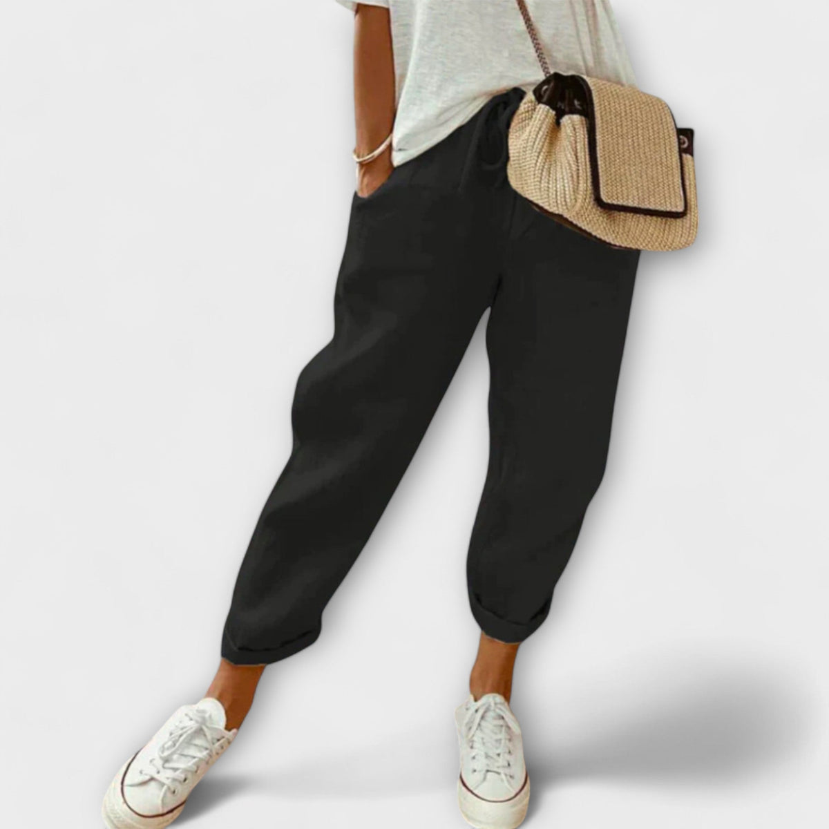 Pantaloni Bianca