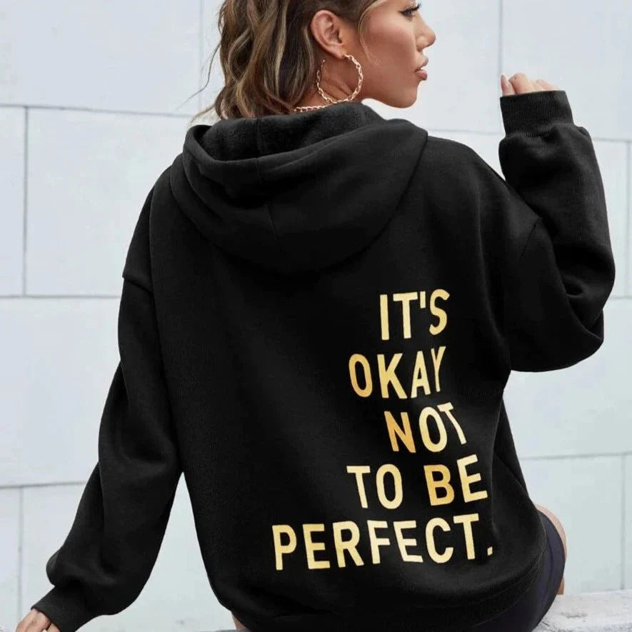 Oversized Zachte Dames Hoodie met Capuchon