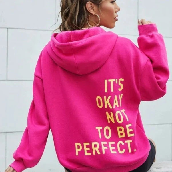 Oversized Zachte Dames Hoodie met Capuchon