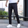 Effen comfortabele herenjeans