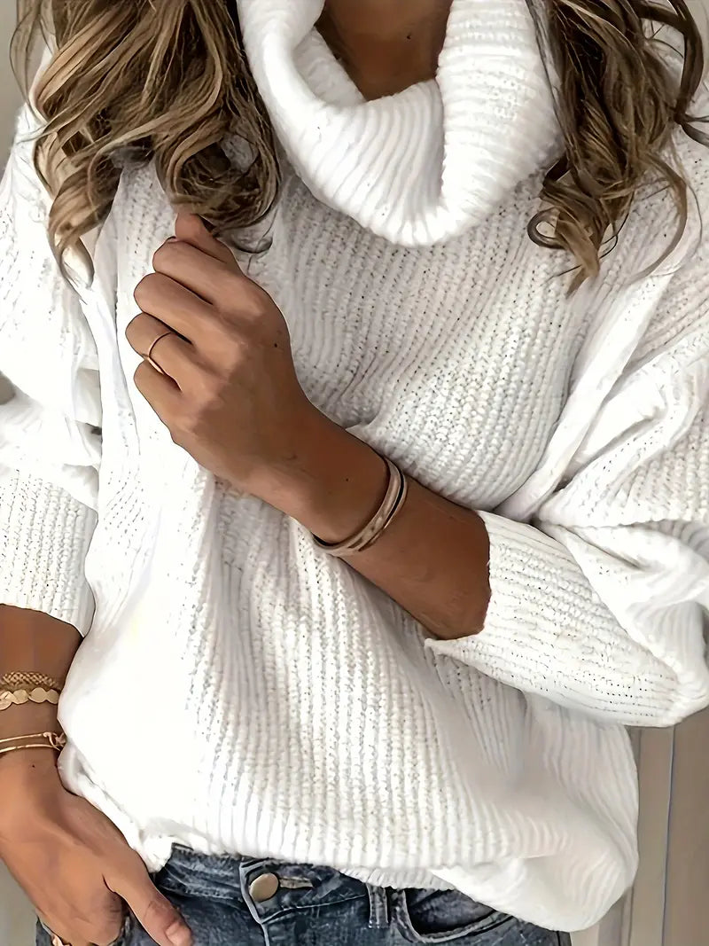 Oversized Gebreide Coltrui Voor Dames
