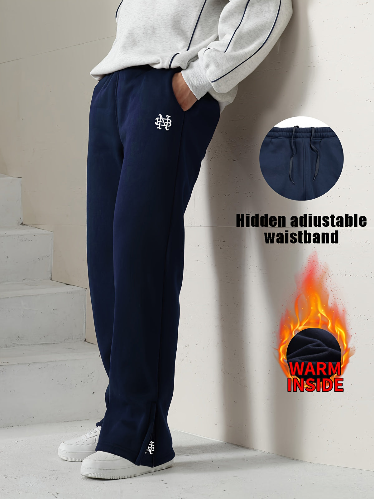 Pantaloni Celeste