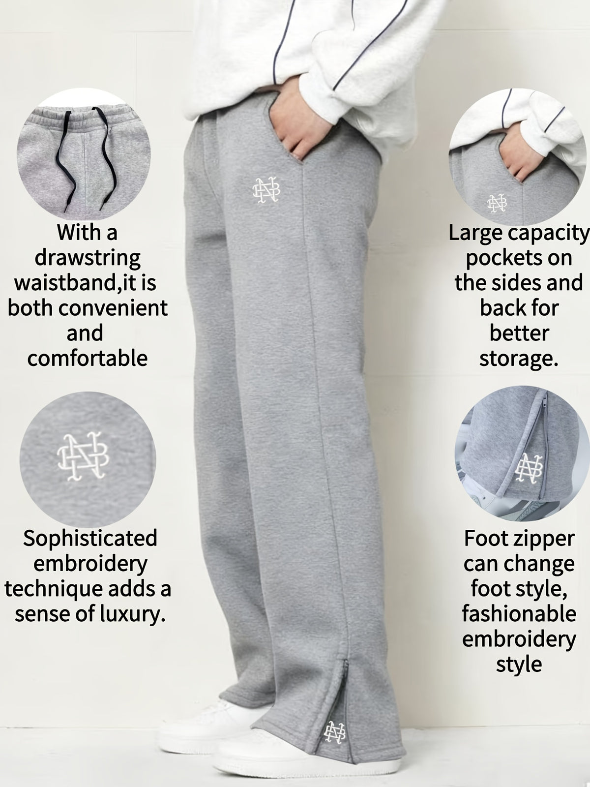 Pantaloni Celeste