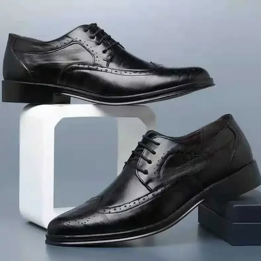 Leren Oxford-schoenen voor heren