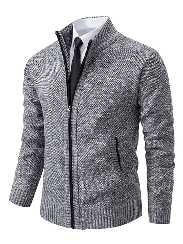 Herenvest met rits | Warm en comfortabel, normale pasvorm