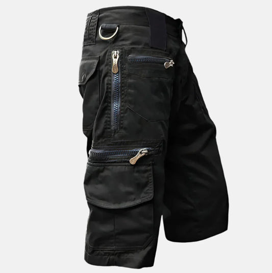 Cargoshorts voor heren met knielange pasvorm