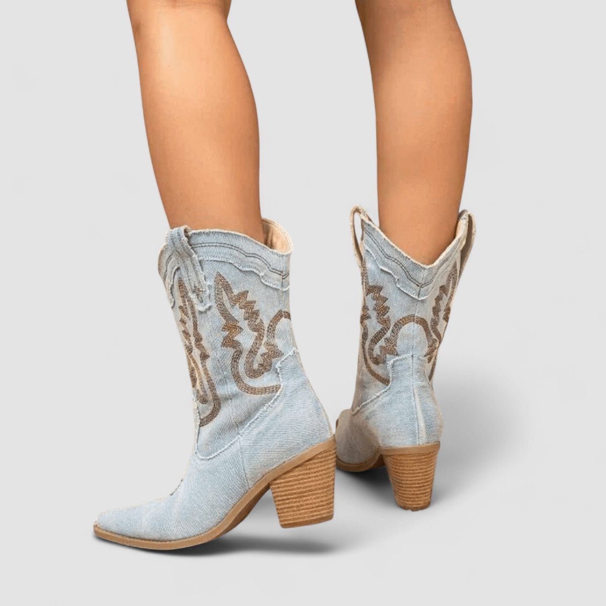 Comfortabele Western Style Enkellaarsjes voor Dames