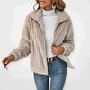 Warme Fleece Vest voor Dames met Rits en Opstaande Kraag